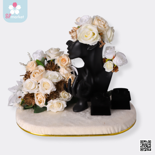 حامل شبكة عروس مع التنسيق H022