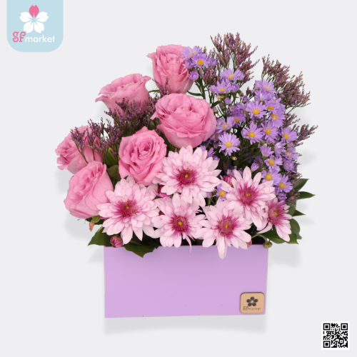 باقة ورد طبيعي NF038
