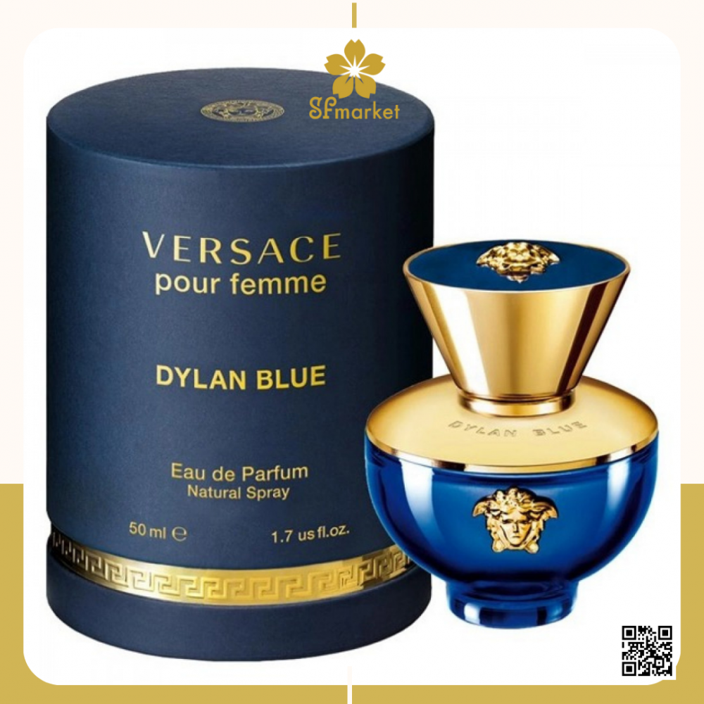 New VERSACE Dylan Blue Eau de Parfum EDP Femme MINI India