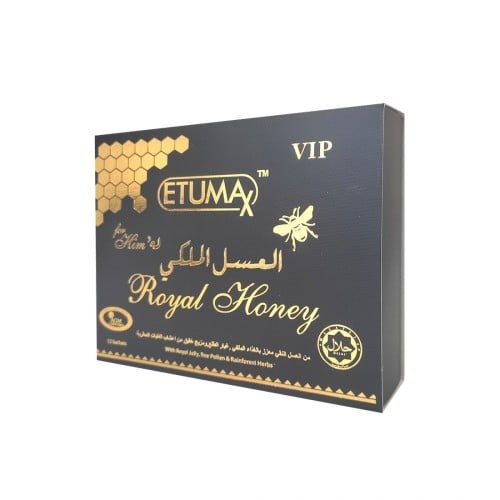 العسل الماليزي الملكي للجنس ١٢ × ١٨ غرام – Etumax...