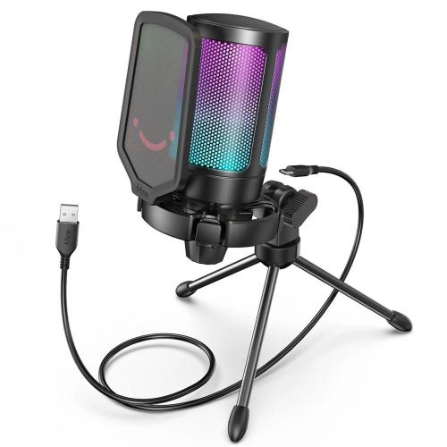 ميكروفون ألعاب مكثف USB من FIFINE