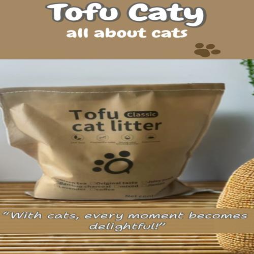 Tofu Catty رمل للقطط