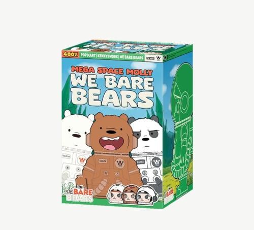 Mega Space MOLLY 400% We Bare Bears (Blind box) الدببة الثلاثة