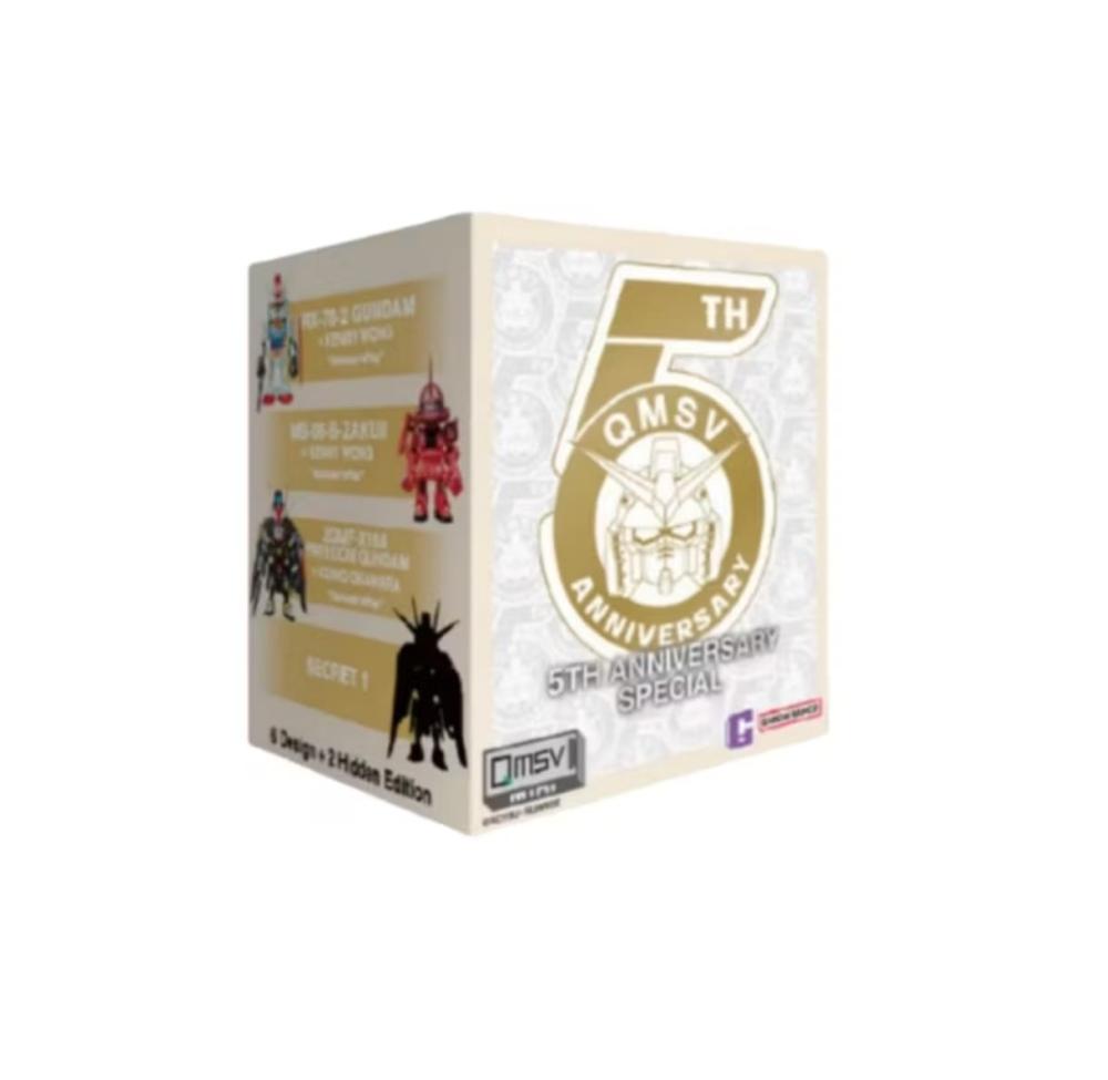 Gundam QMSV Mini 5th Anniversary Blind Box عشوائي - OhayO Toys