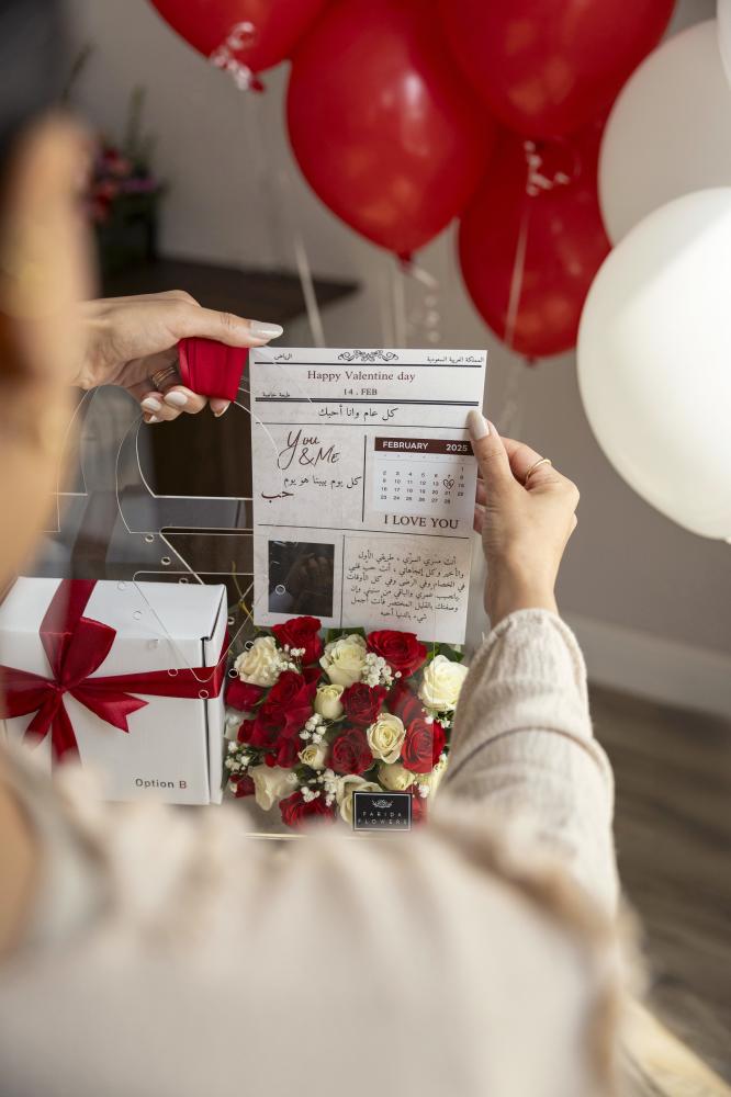 Gift for him (roses and men's perfume)