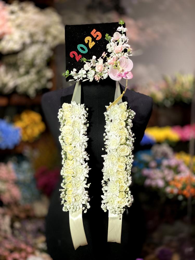 طوق التخرج 1 - ورد طبيعي