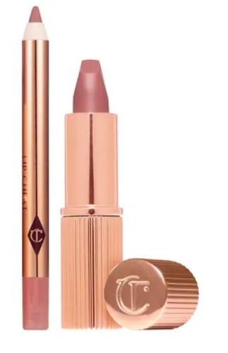 Mini Pillow Talk Lipstick & Liner Set