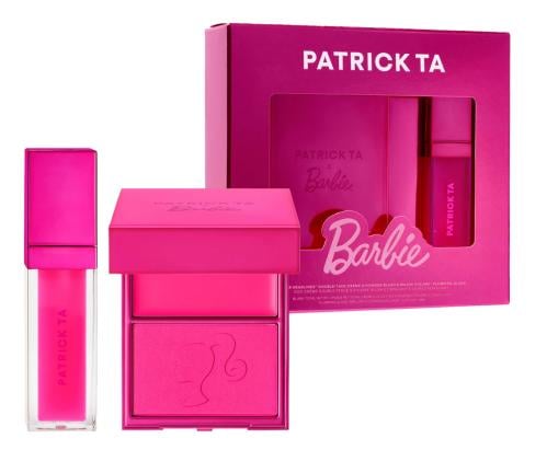 Patrick Ta x Barbie™ Blush Duo and Lip Plumper Set