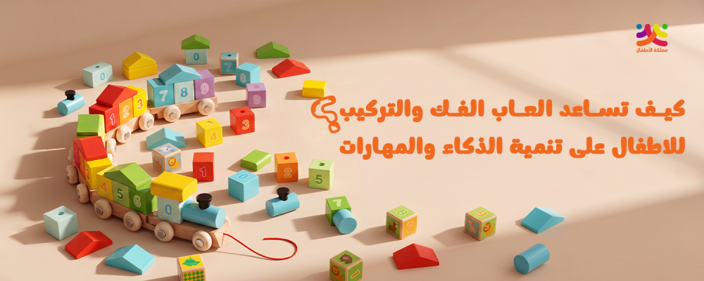 كيف تساعد العاب الفك والتركيب للاطفال على تنمية الذكاء والمهارات؟