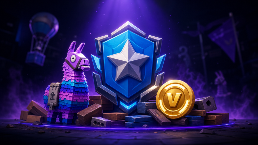 شحن V-Bucks فورت نايت - دليل 2026 الكامل