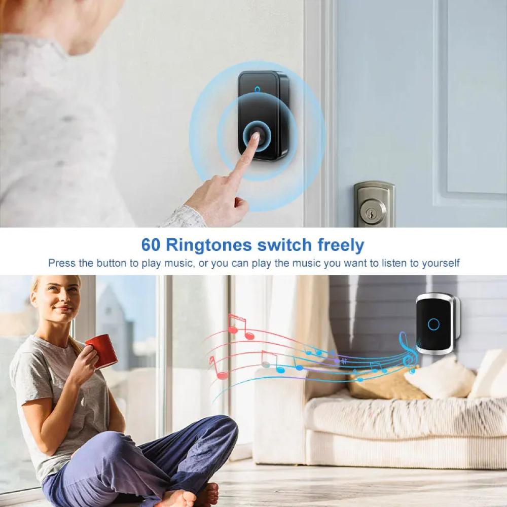 جرس الباب اللاسلكي الذكي