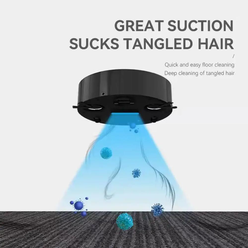 روبوت مكنسة كهربائية صغيرة