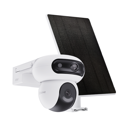 طقم كاميرا Ezviz موديل HB90x/SP-R100 مزدوجة العدسة (4MP+4MP، W4GA)
