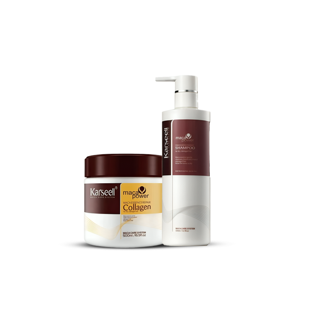 Carsyl Hair Care Set - Shampoo and Mask for Moisturizing and Softening Hair