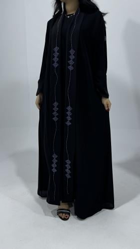 عبايه ساده شك يدوي