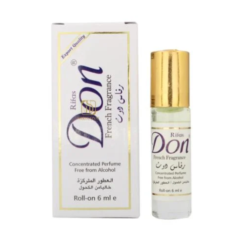 عطر دون رول اون برفيوم خالي من الكحول - 6 مل حجم م...