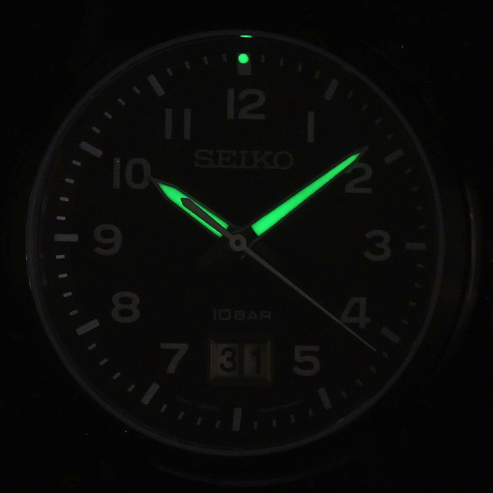 ساعة سيكو كلاسيك كوارتز رجالية - SUR571P1