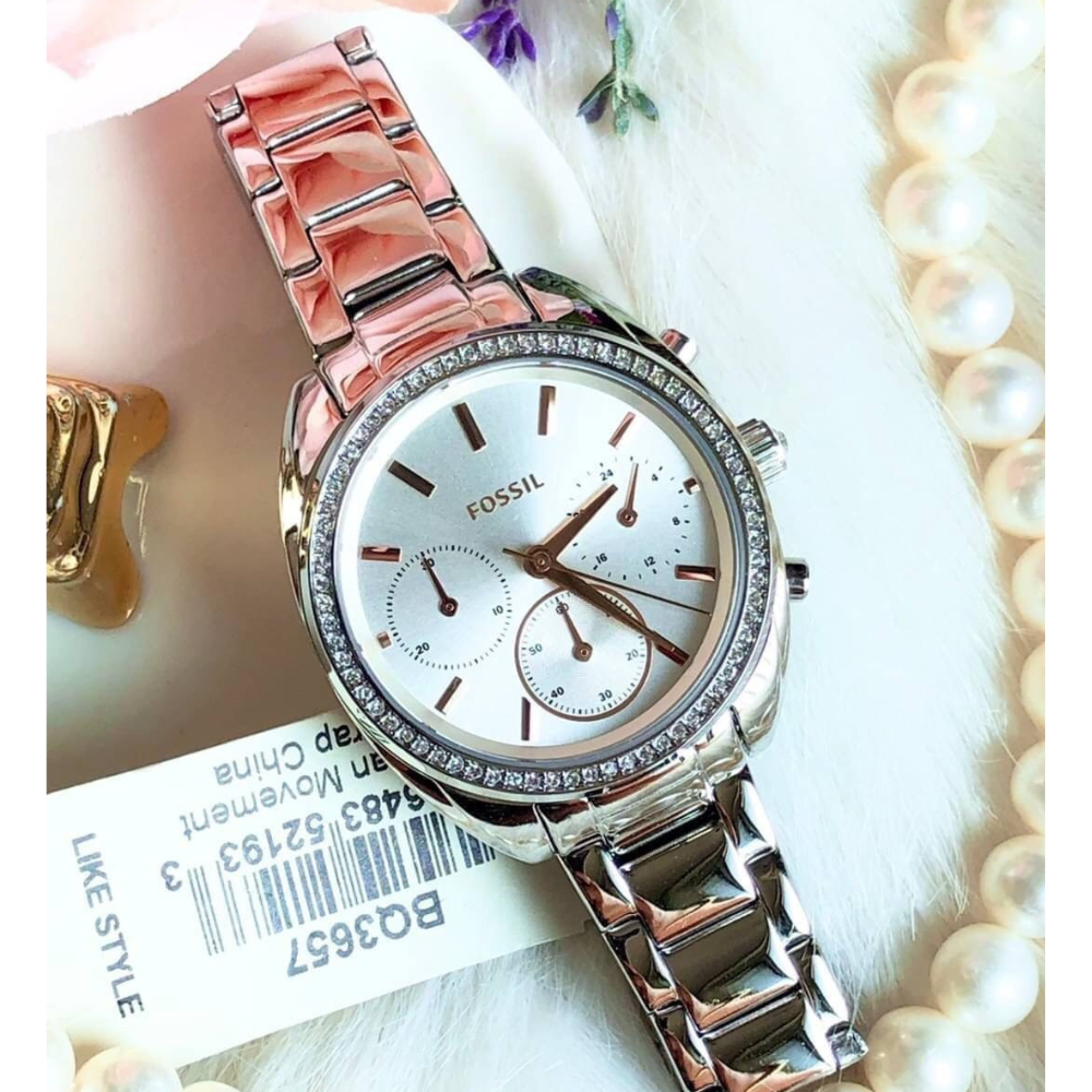 ساعة فوسيل ڤيل كوارتز نسائية – BQ3657