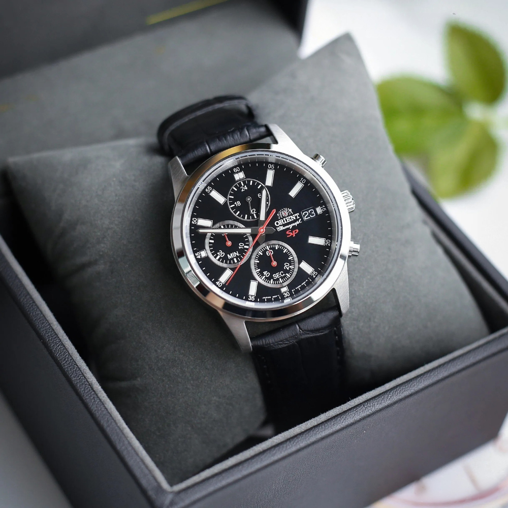 ساعة أورينت سبورت كوارتز رجالية - FKU00004B