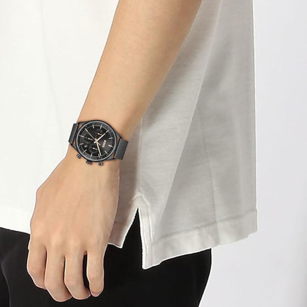 ساعة هوغو بوس جريجور كوارتز رجالية - 1514065