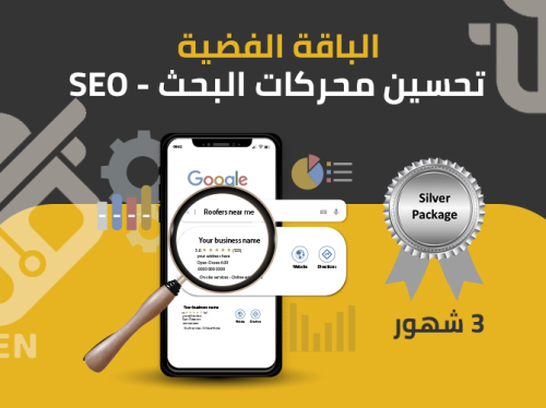 تحسين محركات البحث SEO الباقة الفضية