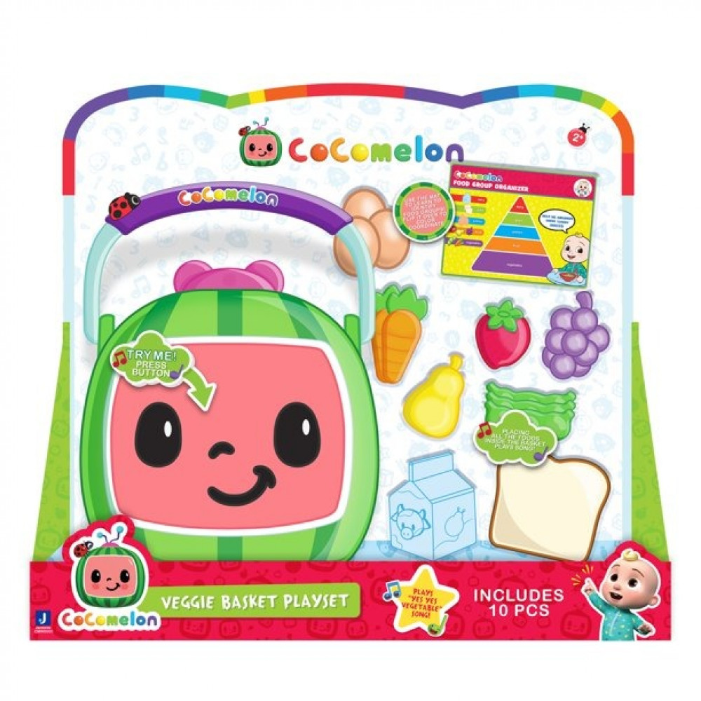 سلة خضروات كوكوميلون  Cocomelon