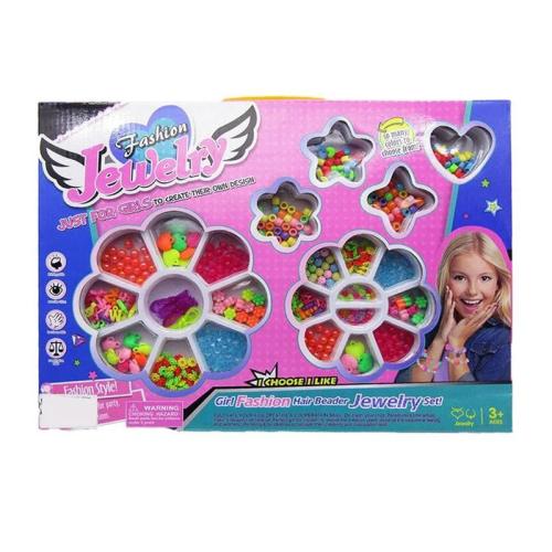 لعبة مجوهرات خرز الشعر للفتيات