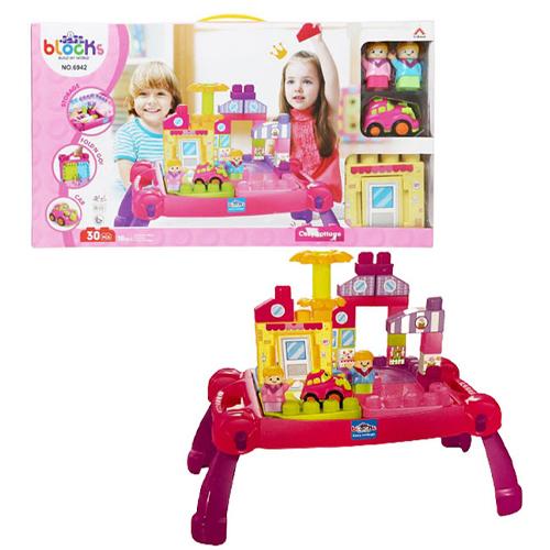 طاولة ليغو بناء المنزل