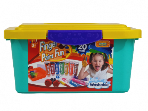 اصابع الألوان المرحة