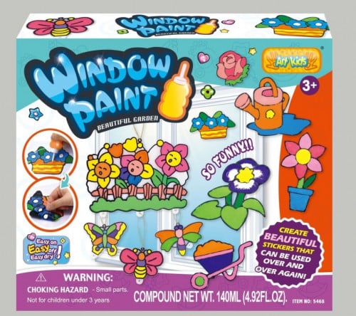 الرسم على النافذة