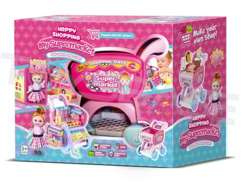 عربة تسوق سوبر ماركت