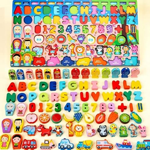 لعبة خشية تعلمية متنوعة