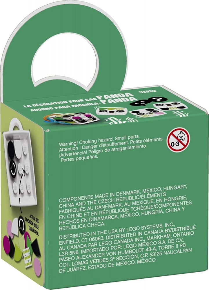Lego Bag Tag Panda