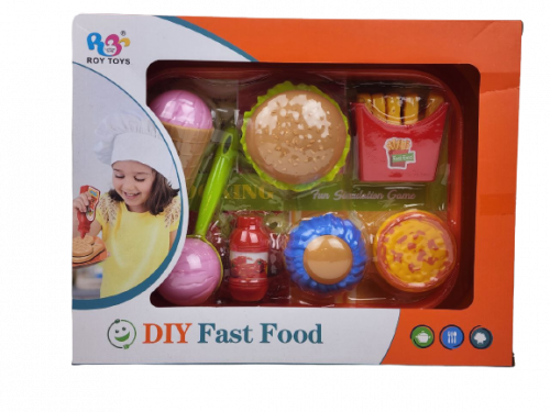 طقم وجبات سريعة