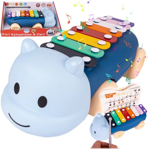 إكسيليفون فرس النهر 2 في 1