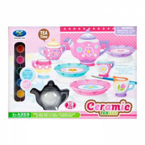 تلوبن طقم الشاي 19 قطعة