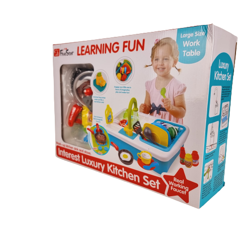 طقم ألعاب غسيل أدوات مطبخ