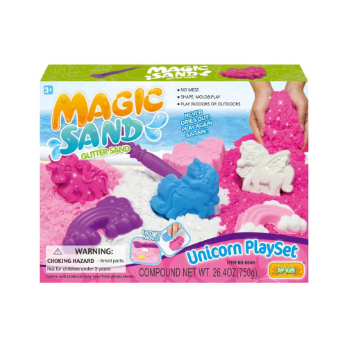 رمل سحري وقوالب