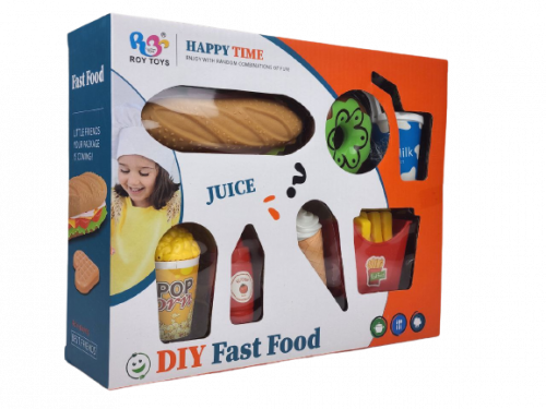 دونات ووجبات سريعة