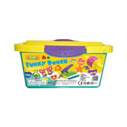 شنطة صلصال وقوالب