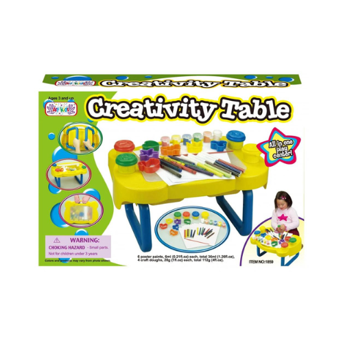 طاولة صلصال وقوالب