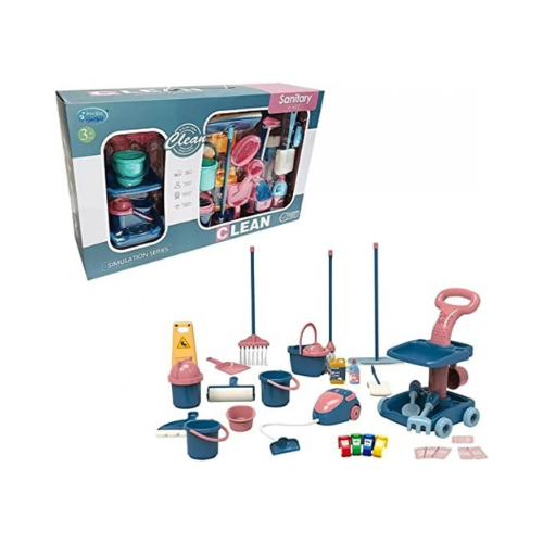 مجموعة تنظيف للأطفال 22 قطعة