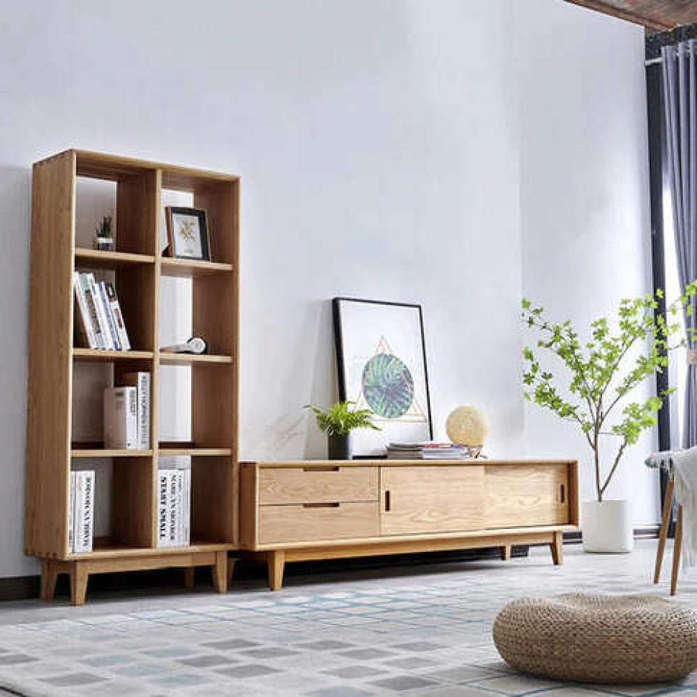 طاولة تلفاز مودرن - خشبي