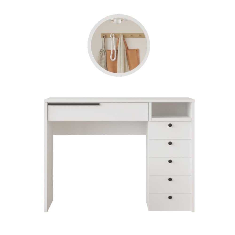 تسريحة مودرن 100سم - أبيض