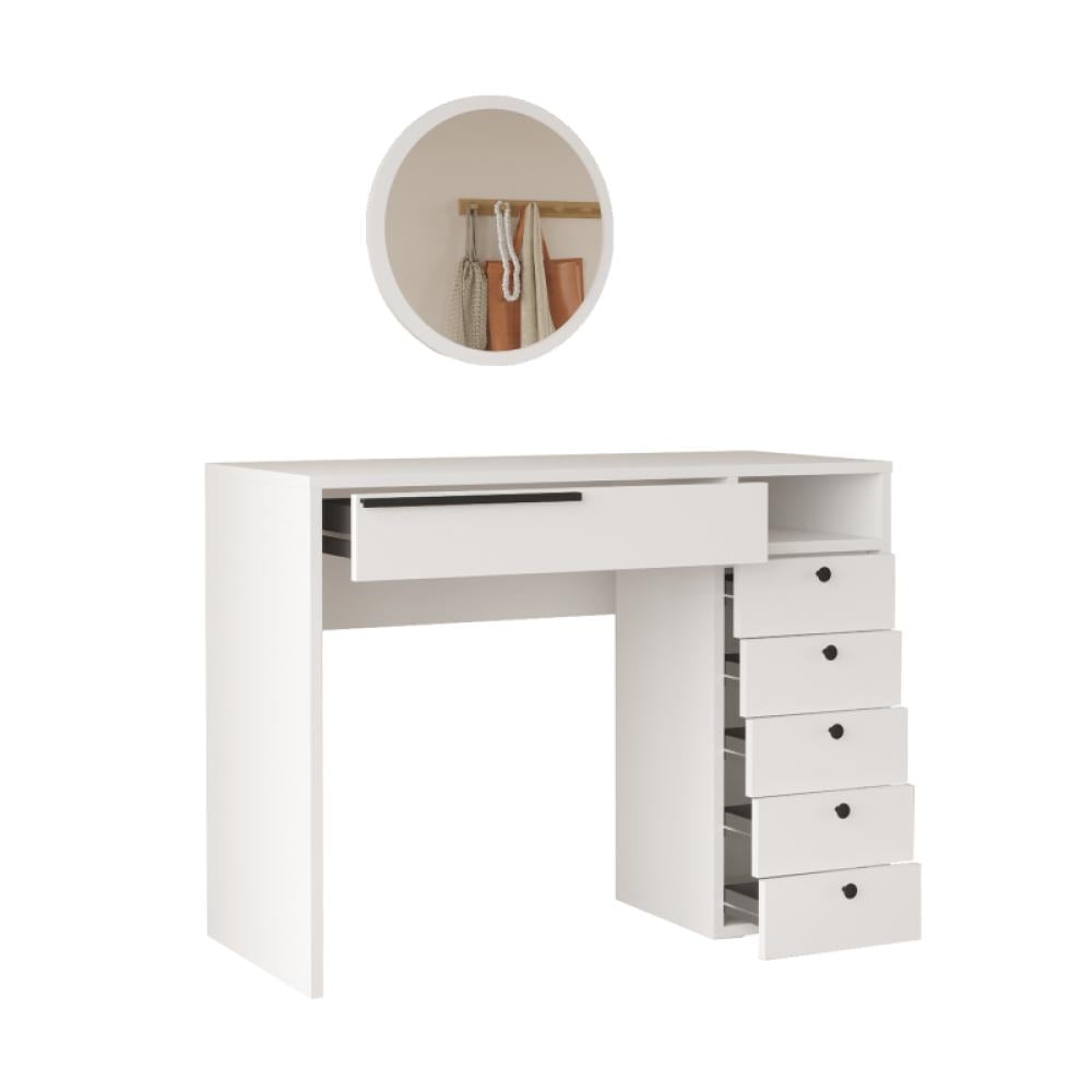 تسريحة مودرن 100سم - أبيض