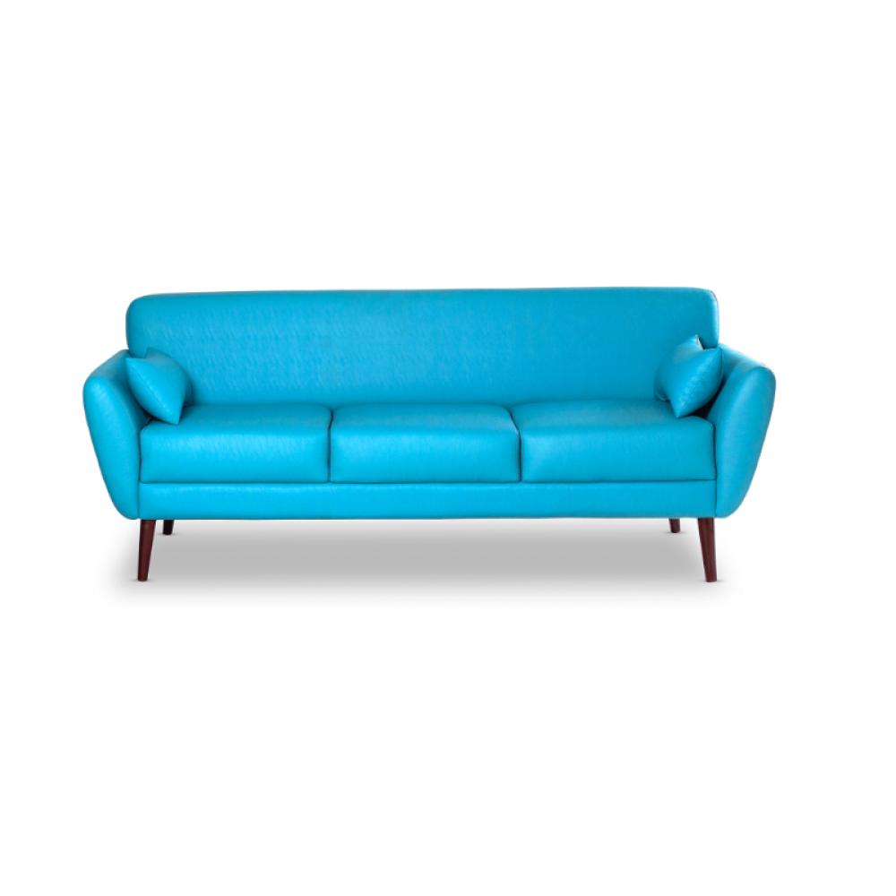 طقم أنتريه جلد-سماوي