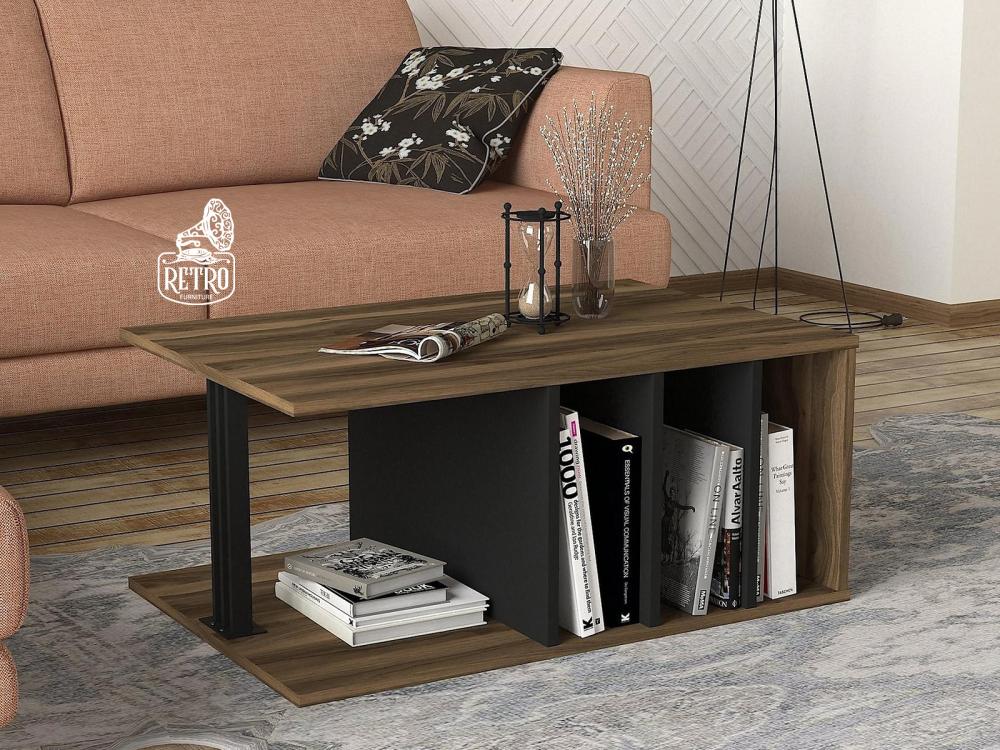 طاولة قهوة بتصميم مودرن وجديد مصنوعة من أجود أنواع الخشب