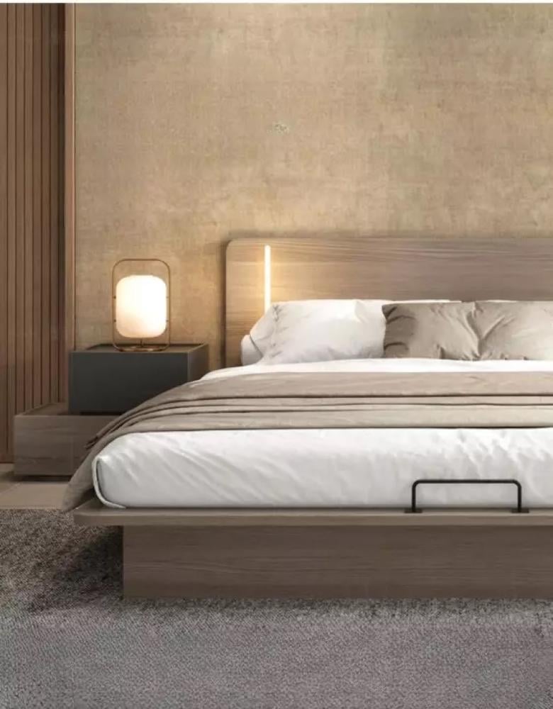 غرفة نوم جاهزة-خشبي×أسود