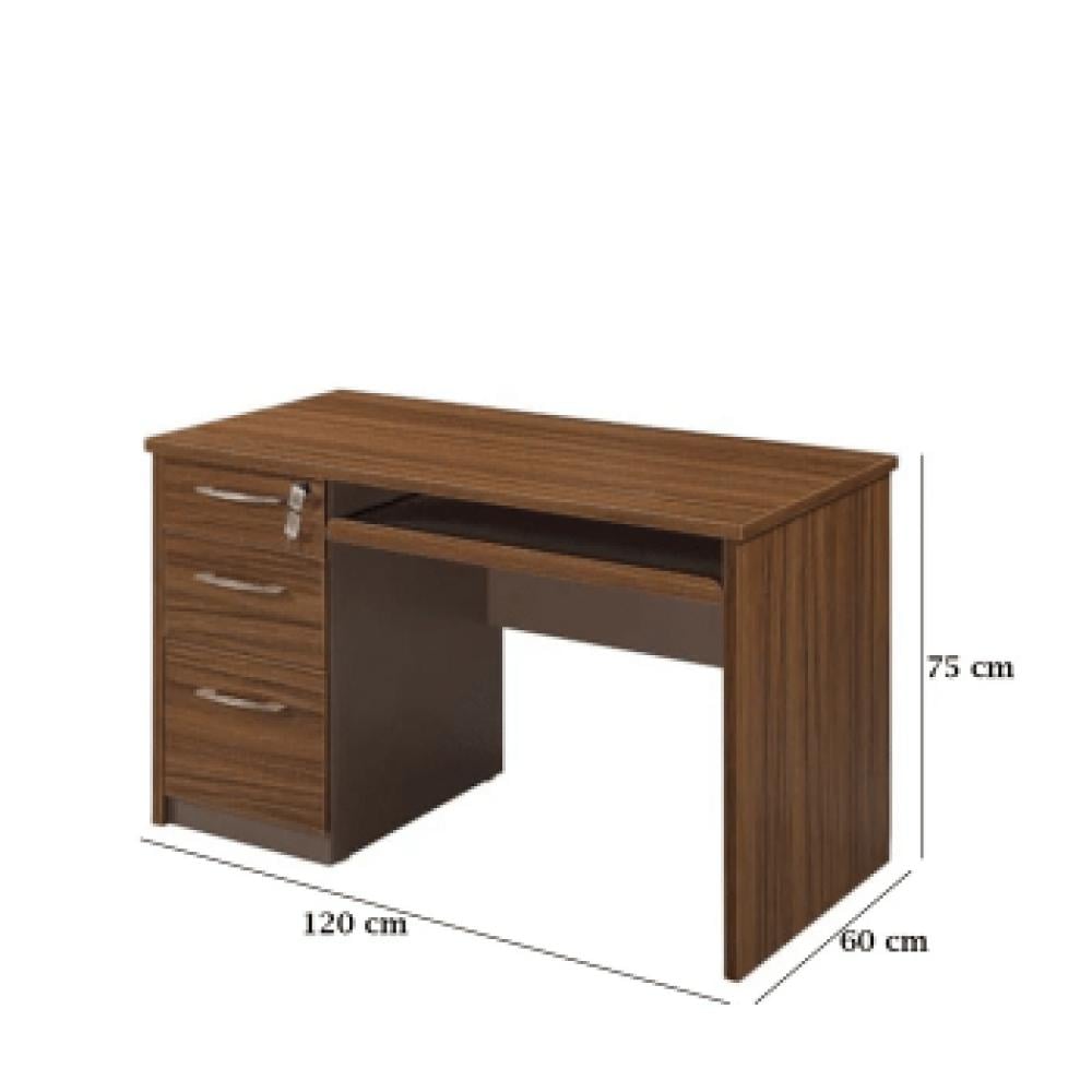 مكتب موظف 120سم–خشبي