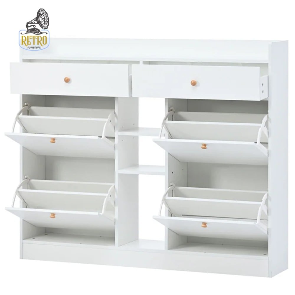 خزانة أحذية –أبيض